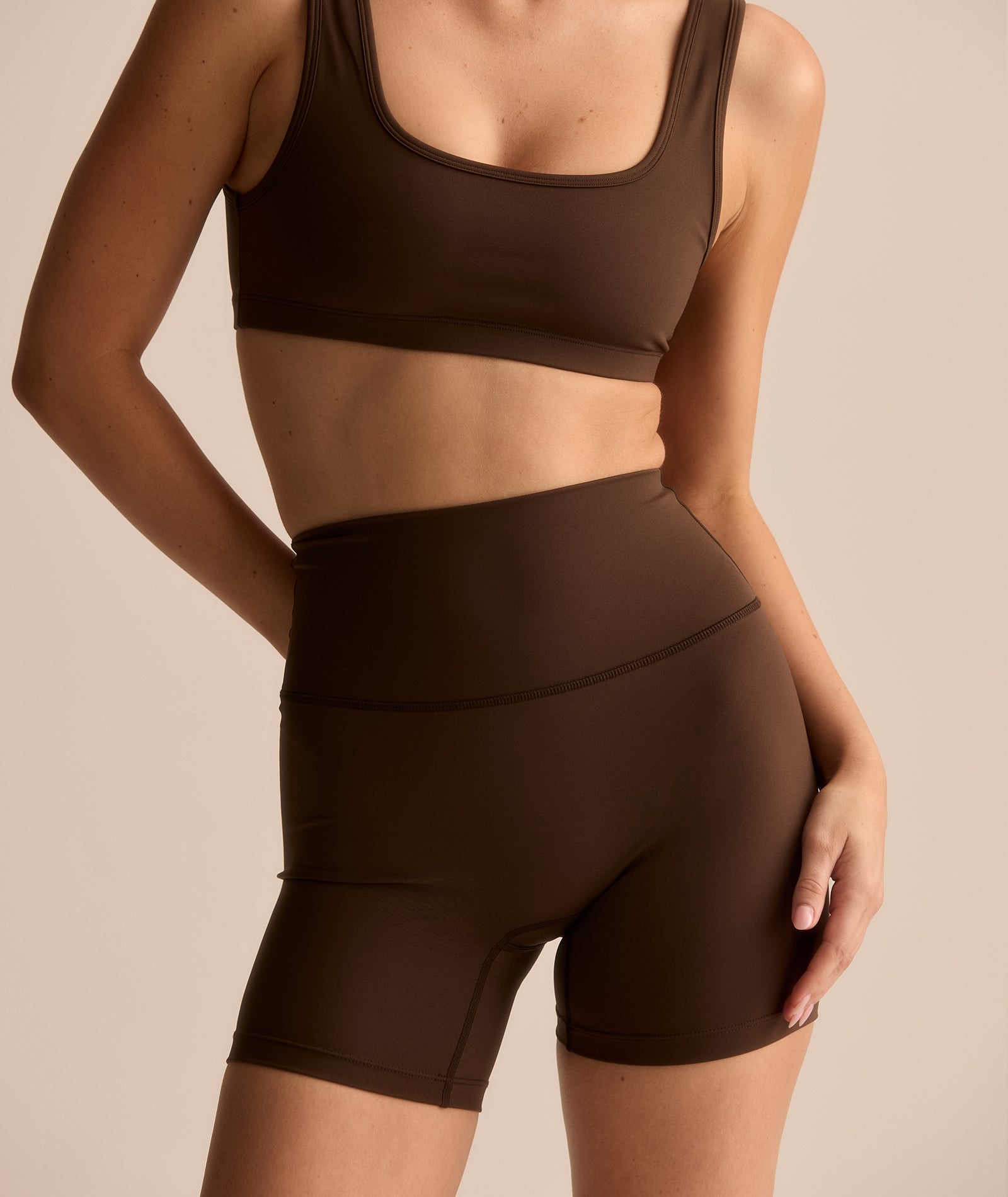 BIKE SHORTS - CHOC