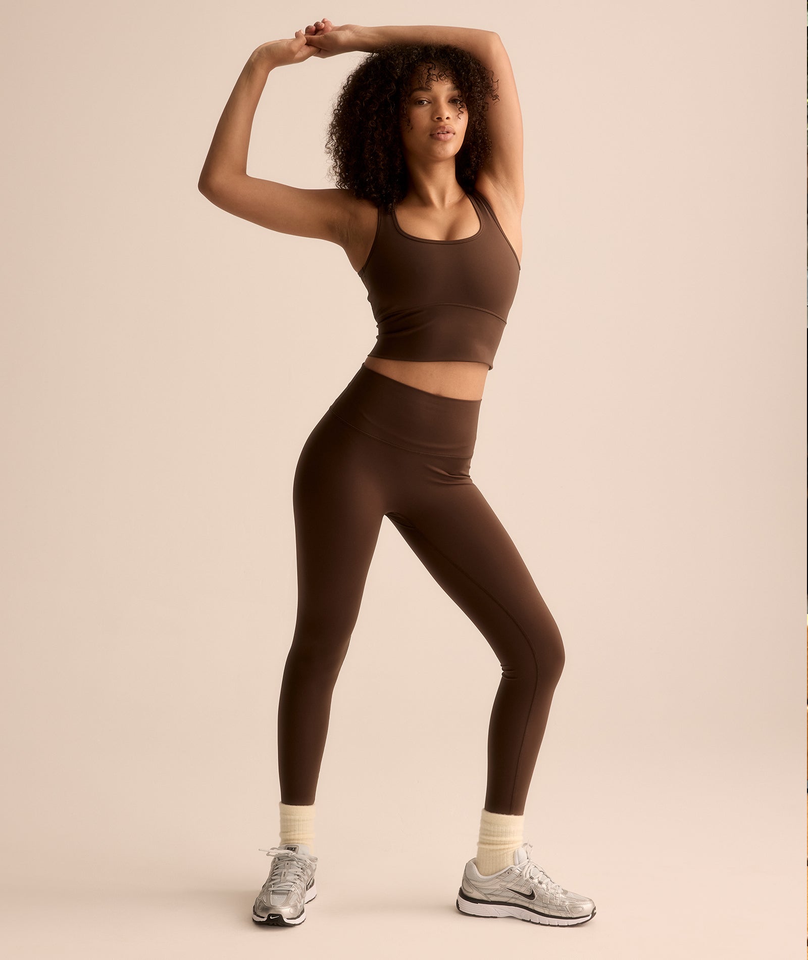 CROPPED TANK - CHOC
